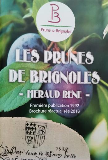 image d'un livre vendu par l'association qui retrace l'hitoire de la prune de Brignoles